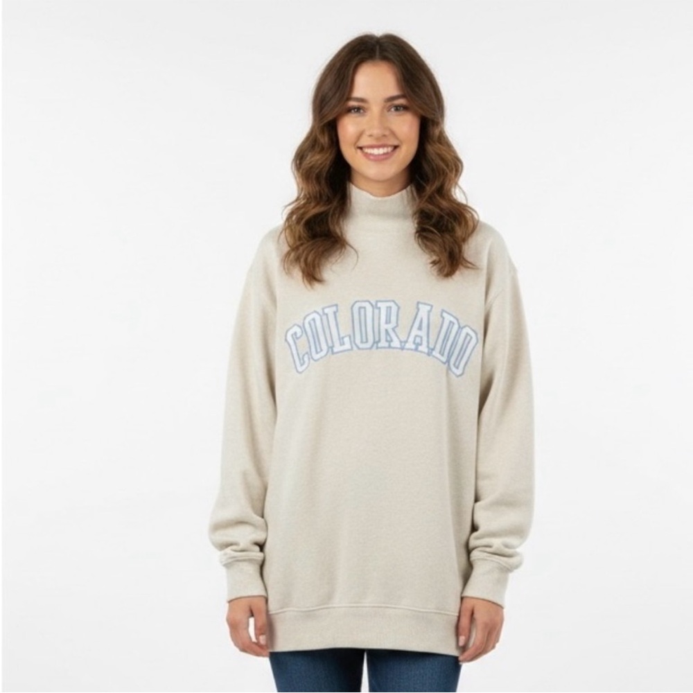 Aerie Colorado Mock Neck Sweater